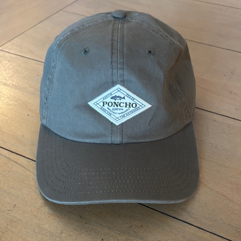 Poncho Olive Green Men's Cap